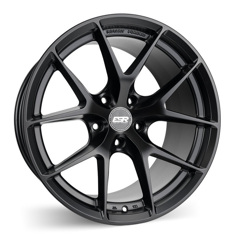 ESR RF2 5x114.3 19" Satin Black Wheels