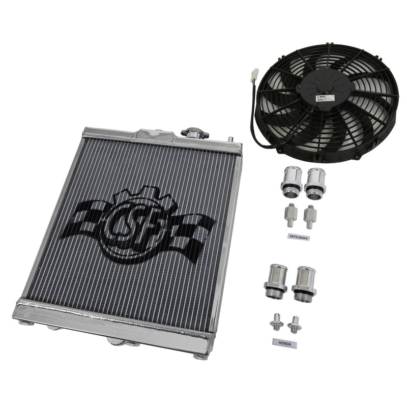 CSF Performance Aluminum Radiator | 1992 - 2000 Honda Civic (2858X)