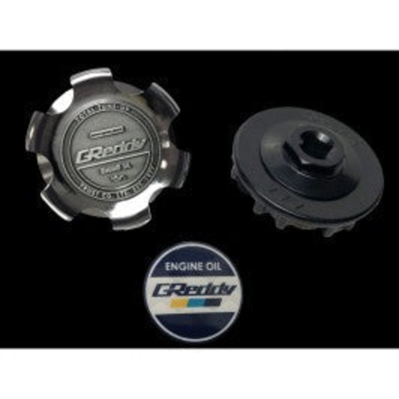 GReddy Type-B Oil Filler Cap 33.7 - Chrome | Multiple Mazda Fitments  (13901524)